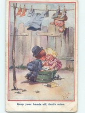 Pre-Linen signed TULSON - SOLDIER BOY WANTS RIVAL TO STAY AWAY FROM GIRL HL5168