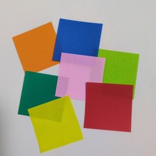 Origami paper for Guitar 1 random sheet 50mm x 50mm no.011