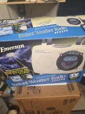 Emerson Instant Weather Band Radio AM/FM TV Sound Model RP6248 New Open Box 