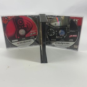 Last Bronx (Sega Saturn, 1997) includes both discs and paper game guide