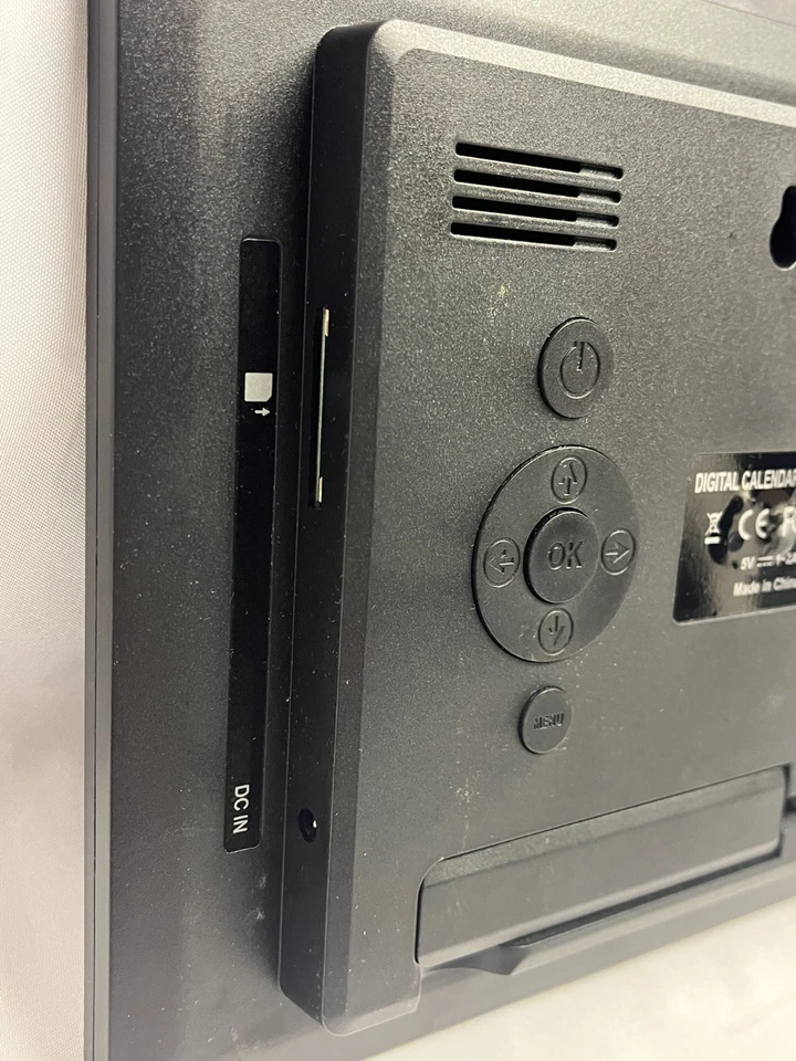 Reloj/calendario de día con pantalla digital grande para ancianos con demencia con discapacidad visual Foto 4 de 4