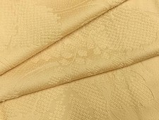 Kimono - High-quality solid color arabesque pattern abrasive color pure silk