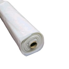 Damp Proof Membrane Clear Polythene Sheeting Roll DPM 1.5M Wide x 10 Meters 300G