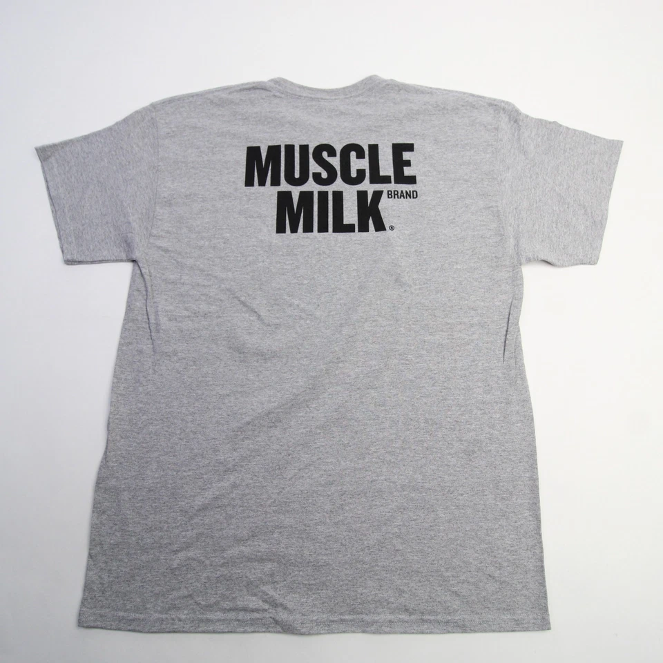 UCLA Bruins Gildan Dry Blend Short Sleeve Shirt Men's Gray New - Image 2 of 4