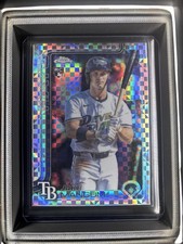 2025 Topps Chrome Update Series - Jake Mangum #USC176 X-Fractor (RC)