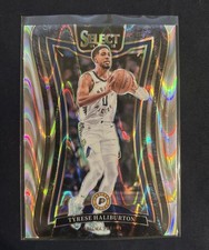 2024-25 Panini Select Basketball Tectonic Prizm Mezzanine Tyrese Haliburton #342