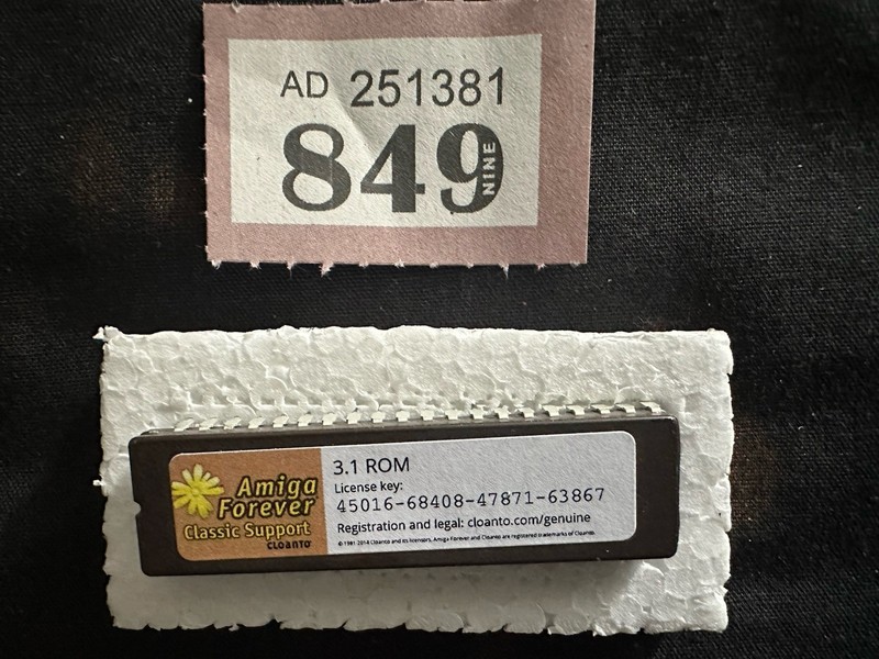 Commodore Amiga 500plus/600 3.1 ROM Chip A500, A500+, A1500 & A2000 849