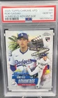 2025 Topps Chrome Update Roki Sasaki Home Field Advantage PSA 10