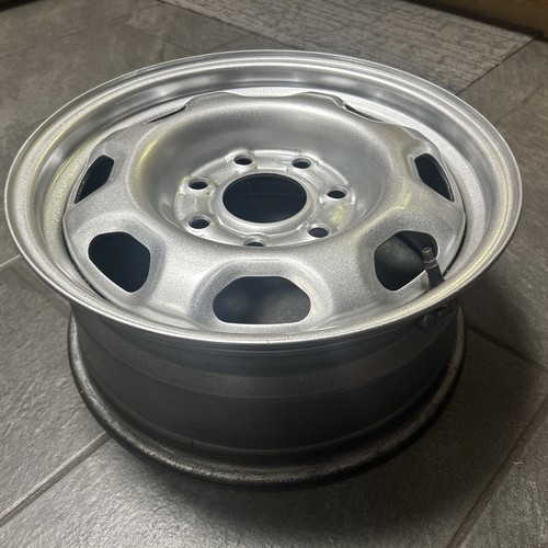 17 Inch Wheel for 2010-2014 Ford F150 7 Lug Silver Steel Rim - Picture 3 of 7