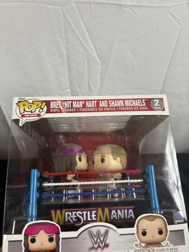 Funko Pop! Bret Hit Man Hart And Shawn Michaels Wrestling - Vinyl Figures