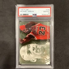 1995-96 Flair - Michael Jordan #235 PSA GEM MT 10
