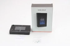 Savant CLI-W210B-00 Multistat WiFi HVAC Control Smart Thermostat W/ Accessories