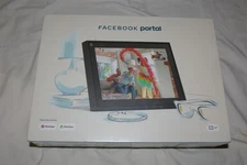 Facebook Portal Smart Video Calling 10" Display WD50JM Black PLEASE READ NEW!