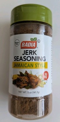 Badia Jerk Seasoning Jamaican Style  No MSG - 5oz