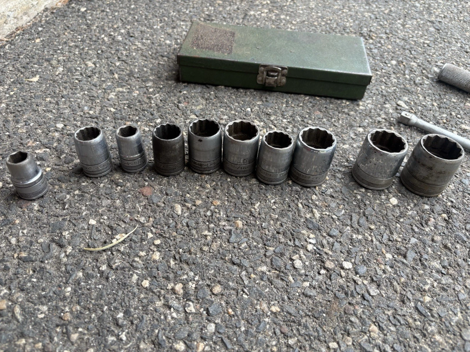 Lot of Vintage SK USA tools all American size, All American Size