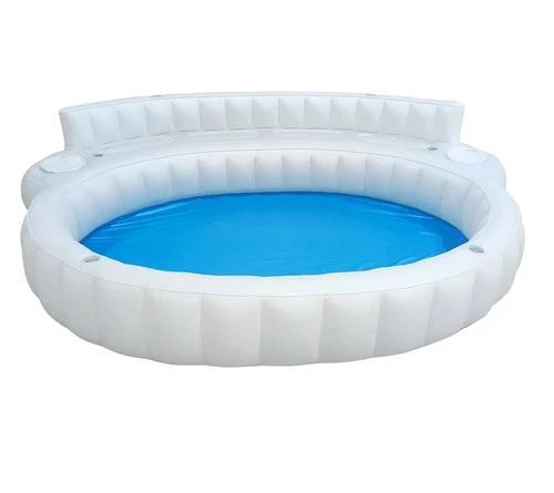 Member Mark Oversized Inflatable WHITE Sofa Pool 152in X 126in X 31in