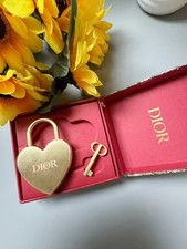 Dior Love Gold Heart Lock Key Brand Novelty Limited Edition With New Box