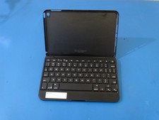 ZAGG Wireless Bluetooth Keyboard Cover Case for iPad Mini / Small Tablet - Silve