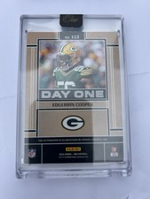 2024 Panini One Day One Red #153 Edgerrin Cooper RC Rookie AUTO 09/49 PACKERS !