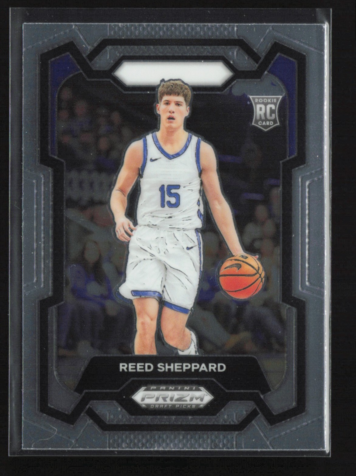 2024-25 Panini Prizm Draft Picks Reed Sheppard RC #21 Houston Rockets