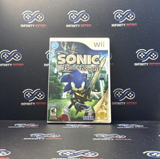 Sonic and the Black Knight Nintendo Wii CIB Refurbished & Tested Free Shipping