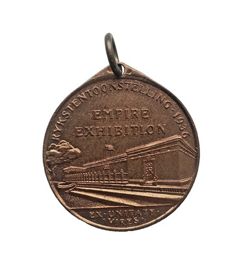 Vintage 1936 Johannesburg Rykstentoonstelling Empire Exhibition Medal