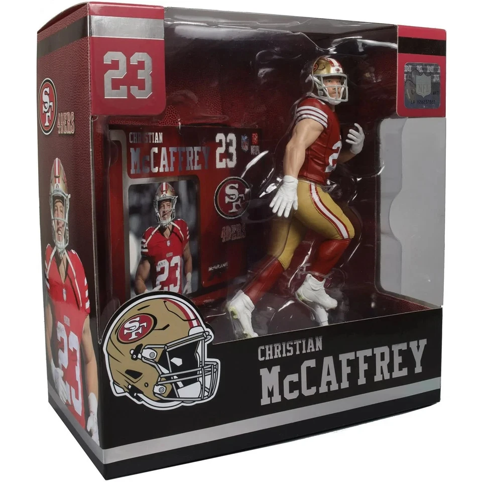 San Francisco 49ers Christian McCaffrey Figure – Collector’s Mcfarlane Cali - Image 3 of 4
