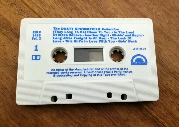 Dusty Springfield - 'The Dusty Springfield Collection Volume One' Cassette Tape - Image 3 of 3