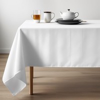 Einweg-Tischdecke Wasserdicht Set 16 StüCk Weiß 137 X 274 Cm