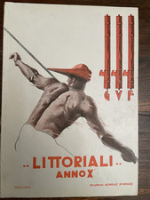 LITTORIALI Anno X  1932 G.U.F. Fascismo - Duce - Mussolini tutti gli sport