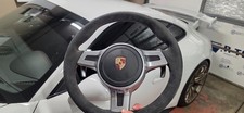 Steering Wheel Leather Paddle Alcantara 2014-2016 Porsche 911 991 Gt3 Pdk