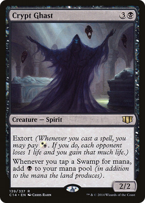 Crypt Ghast #139 (MP) Commander 2014 C14 Magic MTG