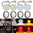 4pcs 1157 LED Turn Signals Lights Blinker Bullet For Harley Street Glide Special