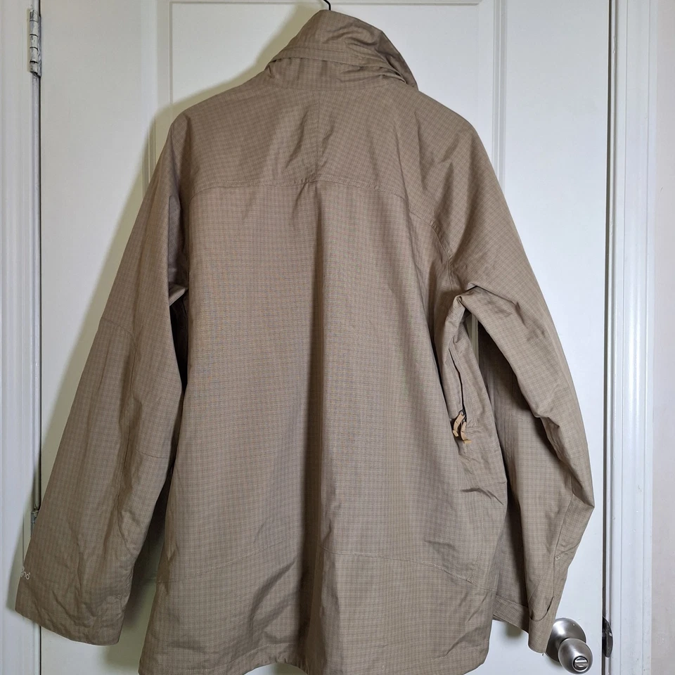 Chaqueta para hombre Patagonia aislante de pared lateral TorrentShell marrón talla grande Foto 2 de 4