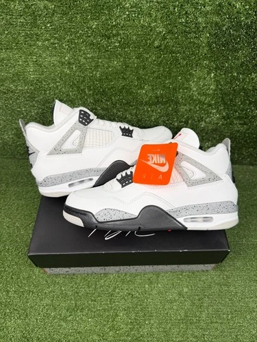 Size 9 - Air Jordan 4 Retro OG 2025 White Cement DS NEW