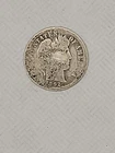 Antique 1892 US Philadelphia Mint 90% Silver Barber Dime🪙First Year BD1