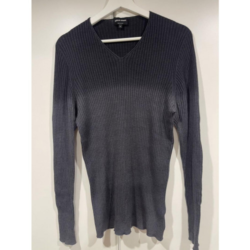 Giorgio Armani Slim Fit Stretch Knit Sweater Size 52