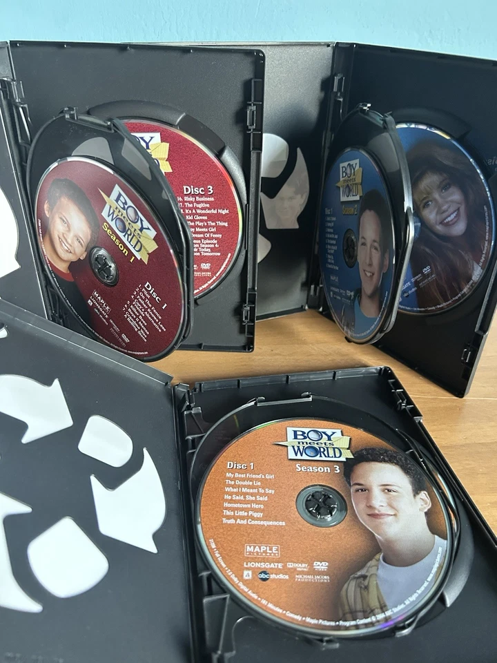 Boy Meets World Complete Series! DVD Seasons 1-7 21 Disc Set Clean Discs - Image 3 of 4