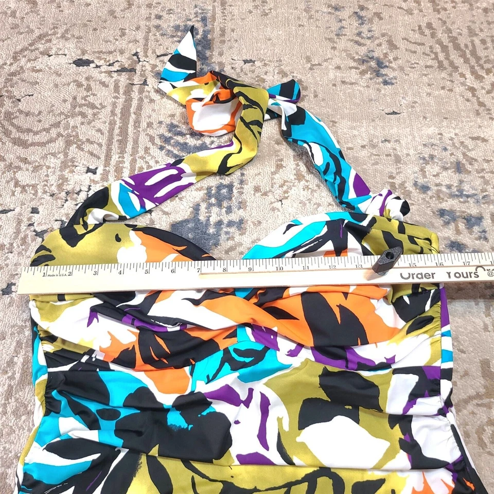 Traje de baño Miraclesuit Tankini floral tropical para mujer talla 40D Foto 4 de 4