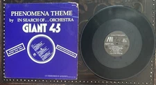 PHENOMENA THEME by In Search Of… Orchestra GIANT 45 Special 12” Disco Version NM