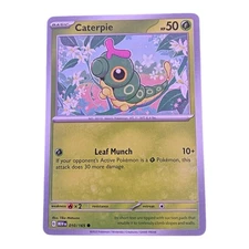 Caterpie SV: Scarlet & Violet 151 010/165 Pokemon Card