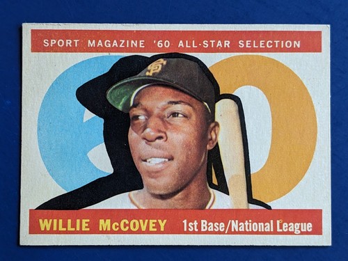 Willie McCovey [All Star] #554 1960 Topps card