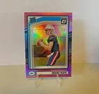 2024 Panini Donruss - Rated Rookie Drake Maye #379 Optic Preview Pink Prizm (RC)