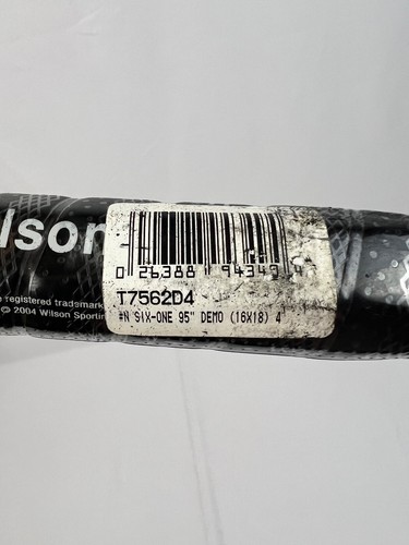 NEW Wilson N Six One 6.1 95 16x18, 4 1/2 - Picture 11 of 12