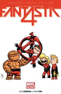 VARIANT FANTASTIK FOUR 1: DER LANGE ABSCHIED TEIL 1 (VON 3) Marvel Comic