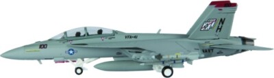 Hogan McDonnell Douglas F/A-18F Hornet U.S. Navy USN ''Black Aces'' 1:200 Modellfl