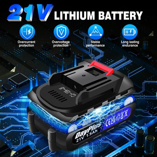 4/6" Handheld Mini Electric Chainsaw Cordless Chain Saw 1200W Battery Power US - Picture 11 of 31