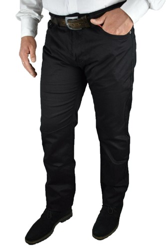 Pantaloni Uomo Elasticizzati Jeans Taglie Forti Cotone Estivi Vita Alta Mastino - Imagen 35 de 48