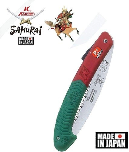Kanzawa Samurai Kisi Pruning Saw 240mm FC-240-LH Japanese Garden Tool - Picture 3 of 4