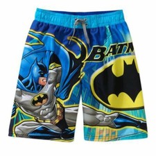 Batman Swim Shorts Trunks Boy Size 6/7